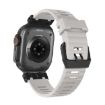 Apple Watch Band 46/49/45/44mm H016 Twill Texture TPU Black Starlight - 6