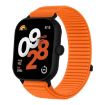 Redmi Watch 5/4 Orange Woven Nylon Hook & Loop Fastener Band - 1