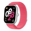 Red Woven Nylon Hook & Loop Band for Redmi Watch 5/4 - 1