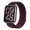 Xiaomi Smart Band 9/8 Pro Plum Nylon Hook & Loop Watch Band - 1