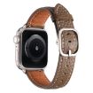 Genuine Leather Watch Band for Apple Watch 46/49/45/44mm - Brownish - 3