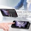 Xiaomi Mix Flip Black Twill Fabric Card Bag Ring Magnetic Phone Case - 7