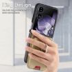 Xiaomi Mix Flip Khaki Twill Fabric Card Bag Ring Magnetic Phone Case - 5