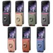 Xiaomi Mix Flip Gray Twill Fabric Card Bag Ring Magnetic Phone Case - 8