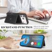 iPhone 17 Pro Kalebol Magnetic Card Bag MagSafe Leather Case (Black) - 5