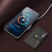 iPhone 17 Kalebol Magnetic Card Bag MagSafe Leather Case (Black) - 9