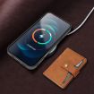 iPhone 17 Kalebol Magnetic Card Bag MagSafe Leather Case Brown - 9
