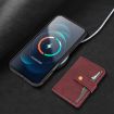 iPhone 17 Air Kalebol Magnetic Card Bag MagSafe Leather Case Red - 9