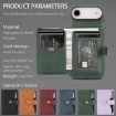 iPhone 17 Air Kalebol Magnetic Card Bag MagSafe Leather Case Green - 8