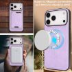 iPhone 17 Pro Max Purple Leather MagSafe Card Case by Kalebol - 8