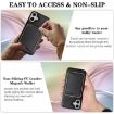 iPhone 17 Kalebol Slim MagSafe Leather Card Case (Black) - 7