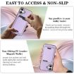 iPhone 17 Kalebol Slim MagSafe Leather Case with Card Bag - Purple - 7