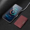 iPhone 17 Pro Red Leather MagSafe Card Bag Case - Kalebol Two-Fold - 9