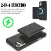iPhone 17 Kalebol MagSafe Leather Card Bag Case - Black - 3