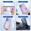 iPhone 17 Kalebol MagSafe Magnetic Leather Card Case - Purple - 7