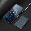 iPhone 17 Air Kalebol MagSafe Leather Card Bag Case - Blue - 9