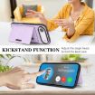 iPhone 17 Air Kalebol MagSafe Leather Card Case (Purple) - 5
