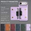 iPhone 17 Air Kalebol MagSafe Leather Card Case (Purple) - 8