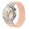 Milkshake Pink 20mm Woven Nylon Hook & Loop Fastener Watch Band - 1