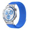 20mm Klein Blue Woven Nylon Hook & Loop Fastener Watch Band - 1