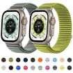 Spruce Green Woven Nylon Watch Band for Apple Watch 46/49/45/44mm - 2