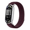 Xiaomi Smart Band 10/9/8 Plum Woven Nylon Hook Loop Watch Band - 1