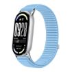 Xiaomi Smart Band 10/9/8 Island Blue Nylon Hook Loop Watch Band - 1