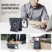 iPhone 17 Pro Kalebol MagSafe Card Holder Leather Case (Blue) - 3
