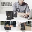 iPhone 17 Kalebol MagSafe Leather Card Holder Case (Black) - 3