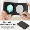 Samsung Galaxy Z Flip6 Kalebol MagSafe Leather Phone Case (Black) - 3
