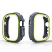 Apple Watch Ultra 49mm Yellow Two-Color Half Wrap PC Protective Case - 4