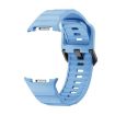 Samsung Galaxy Watch 8 Wave Black Buckle Silicone Band Cloud Blue 40/44mm - 2