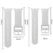 Samsung Galaxy Watch 8 Silicone Band 40mm/44mm Pink Size M - 6