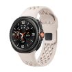 Samsung Galaxy Watch 8 40mm/44mm Black Silicone Band Starlight - 1