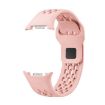 Samsung Galaxy Watch 8 40mm/44mm Pink Silicone Band Black Buckle - 2