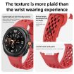 Samsung Galaxy Watch 8 40mm/44mm Black Silicone Band (Gray) - 5