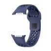 Samsung Galaxy Watch 8 40mm/44mm Black Silicone Band Midnight Blue - 2