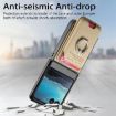 Moto Razr 40 Ultra Khaki Twill Fabric Card Bag Ring Magnetic Case - 4