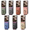 Moto Razr 50/60 Gray Twill Fabric Card Bag Ring Magnetic Case - 7