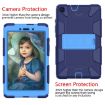 Galaxy Tab A8.0 2019 T290 Shockproof Silicone Case with Holder - Dark Blue - 2