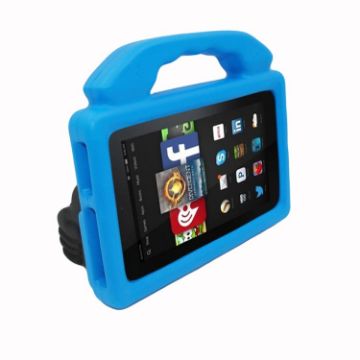 Shockproof EVA Tablet Shell for Kindle Fire HD 7 with Thumb Stand - Blue - 1