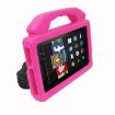 Shockproof EVA Tablet Shell for Kindle Fire HD 7 with Thumb Stand - Rose Pink - 1