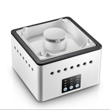 Ashtray Air Purifier - Indoor Smoke Removal, Anti-Secondhand (White) - 1