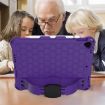 iPad Pro 10.5 Protective Shell EVA+PC Anti-Fall with Straps Purple+Black - 4
