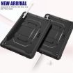 iPad Pro/Air 10.5 Case: 360 Rotating PC+Silicone with Holder & Strap - 7