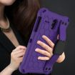 GalaxyTab A 8.0 (2017) T380 Protective Shell, Honeycomb Design, Purple+Black - 2