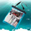 Transparent Waterproof Bag for Mobile Phone & Small Items - White - 3