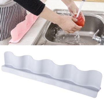 Sucker Type Splash Guard Flap Water Separator - Home Kitchen Tool (Gary) - 1