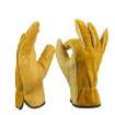 Motorcycle & Garden Safety Gloves - 2 Pairs, Size L Riding Gloves - 1