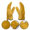 Motorcycle & Garden Safety Gloves - 2 Pairs, Size L Riding Gloves - 3